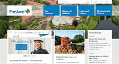 Desktop Screenshot of emsland.de
